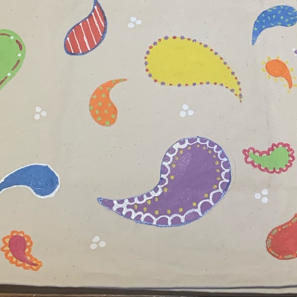 Hand painted -functional tote (personalize option) - Picture 8 of 8